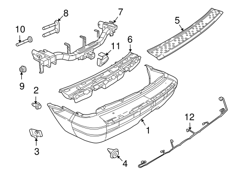 Durango BUMPER & COMPONENTS - REAR