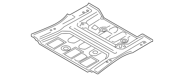 6152165J00 Деталь REAR FLOOR PAN