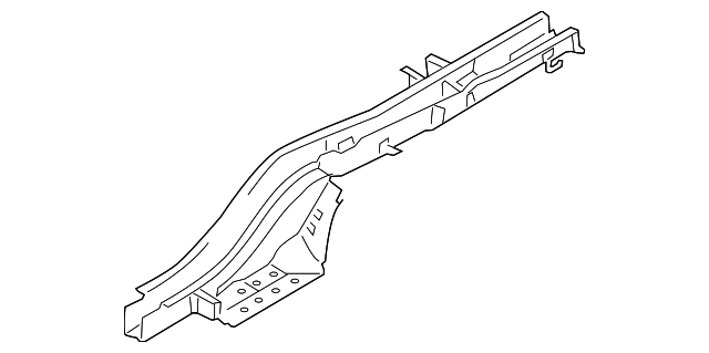 6230077K00 Деталь REAR RAIL ASSY, LEFT