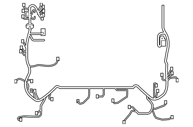 82111-0CA03 Деталь ENGINE HARNESS