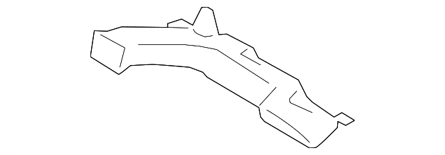 66100FJ110 Деталь UPPER DUCT, LEFT