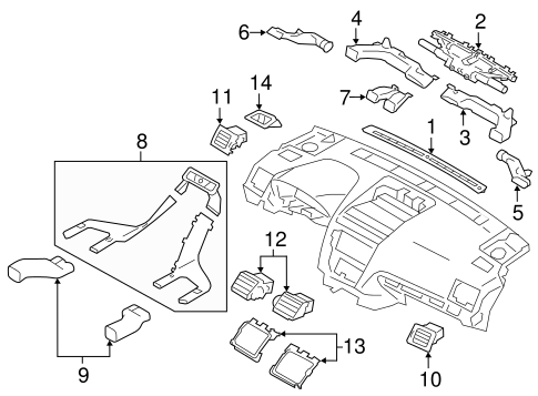 XV Crosstrek DUCTS