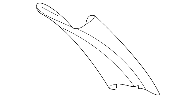 51-43-7-902-951 Деталь UPPER QTR TRIM, LEFT