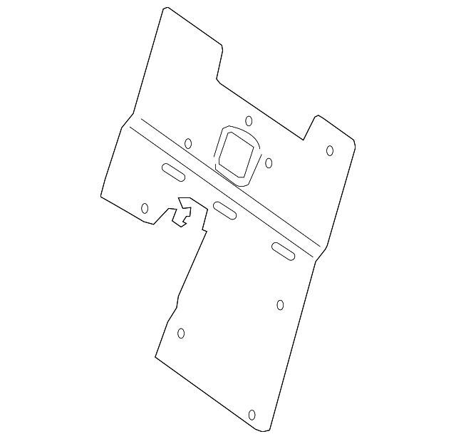 88648-EA000 Деталь SEAT BACK PANEL