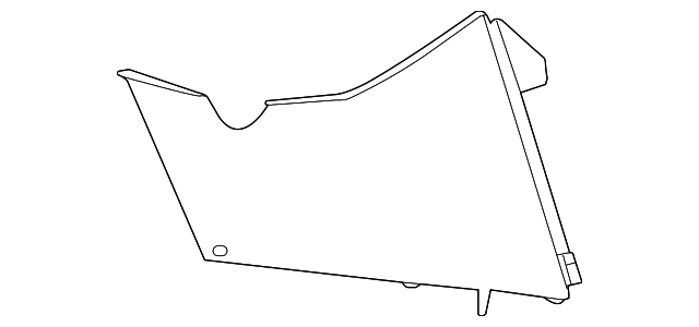 92260947 Деталь EXTENSION PANEL, LEFT