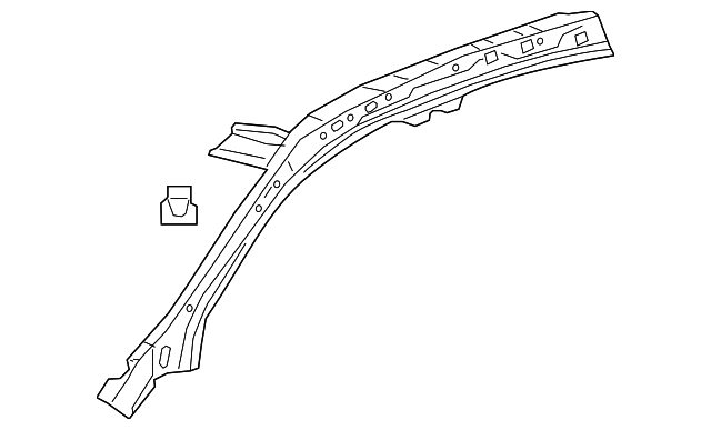 22988046 Деталь INNER W/S PILLAR, LEFT