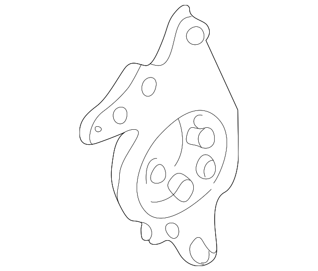 EC07-32-603 Деталь MOUNT BRACKET