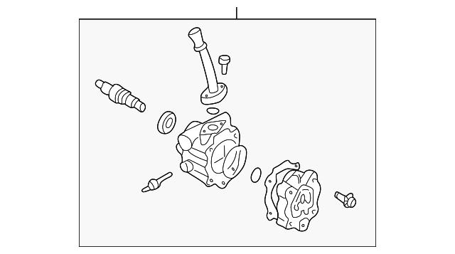 EF95-32-650B Деталь POWER STEERING PUMP