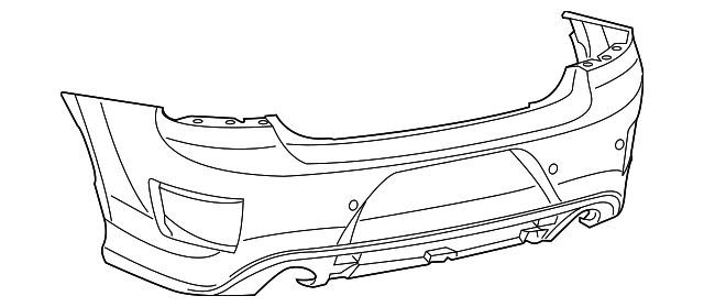 5PP51TZZAD Деталь BUMPER COVER
