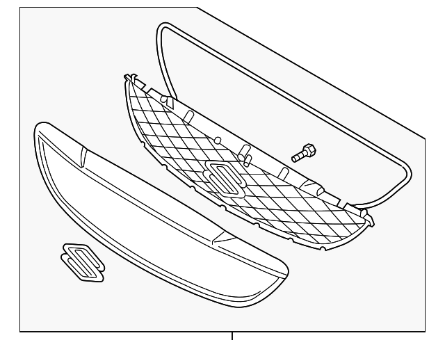 7211086Z02 Деталь GRILLE ASSY