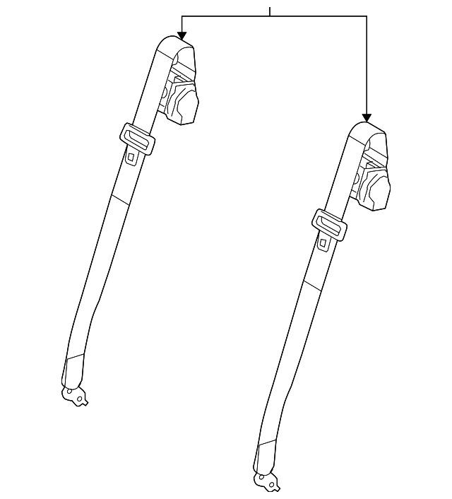 1EY841J3AE Деталь RETRACTOR ASSY, RIGHT