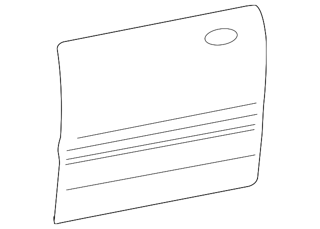 76111-3R001 Деталь OUTER PANEL, LEFT
