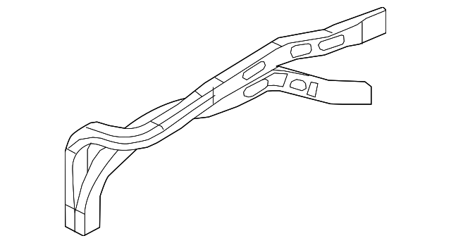 BL3Z-16C274-A Деталь UPPER RAIL ASSY, RIGHT
