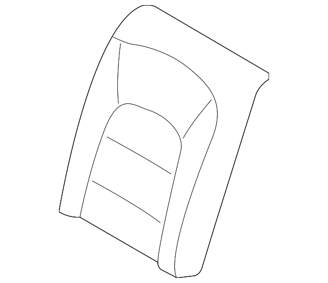 89350-A7600 Деталь SEAT BACK PAD