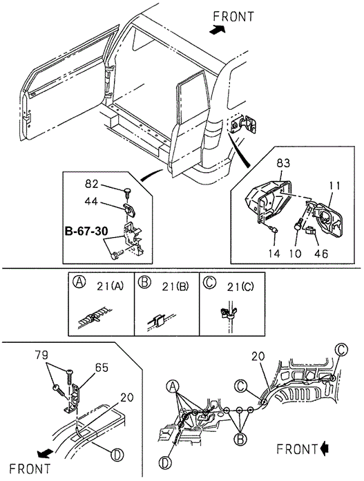SLX TAILGATE COMPONENTS