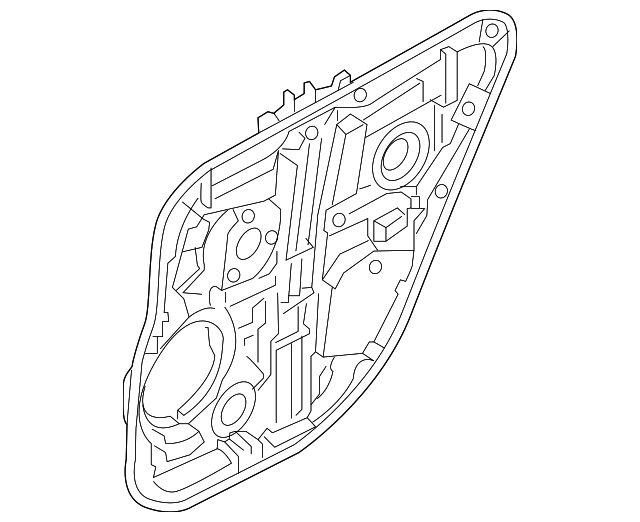 83471-3T010 Деталь REGULATOR MODULE, LEFT