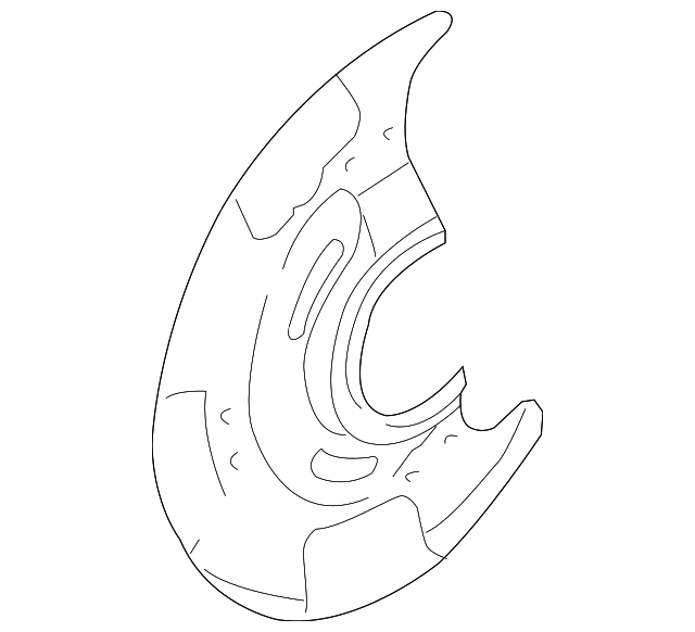 26290FE020 Деталь BACKING PLATE