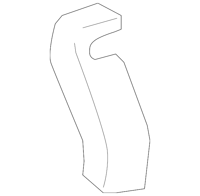 72995-04040 Деталь SEAT BACK FRAME END COVER, RIGHT