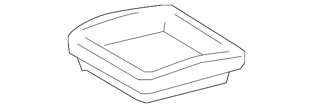 78769-04010-B0 Деталь TRAY, LEFT