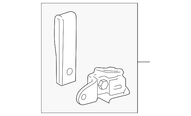 72604-04010-B0 Деталь LOCK, LEFT