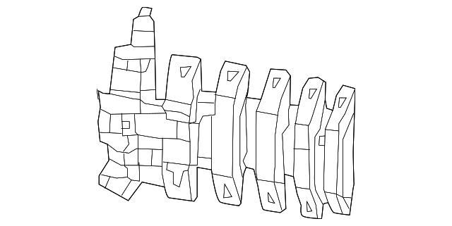 92193529 Деталь LUMBAR SUPPORT, LEFT