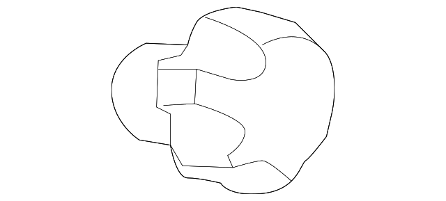 92197754 Деталь LUMBAR ADJUSTER, RIGHT