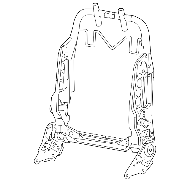 92259621 Деталь SEAT BACK FRAME, RIGHT