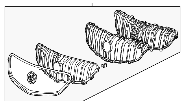 20983421 GRILLE ASSY
