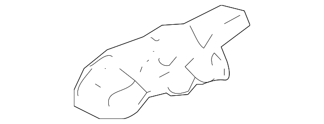 MR556692 Деталь CORE, RIGHT