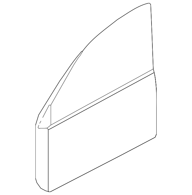 5700A040 Деталь DOOR SHELL, RIGHT