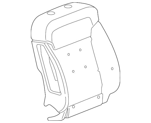 23150450 Деталь SEAT BACK PAD