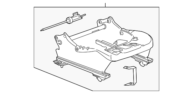 13582537 Деталь CUSHION FRAME