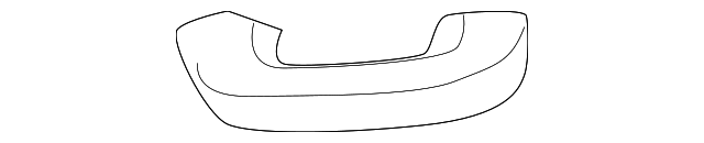 F57Z1031406AAA Деталь GRIP HANDLE, LEFT