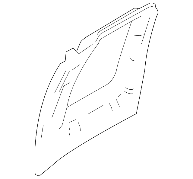 7C3Z-2825508-AA Деталь WINDOW MOLDING, RIGHT
