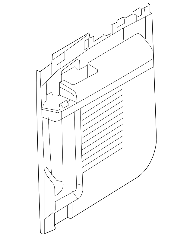 8C3Z-2827406-CB Деталь DOOR TRIM PANEL, RIGHT