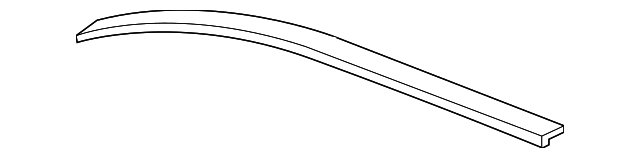 22798062 Деталь ROOF MOLDING, LEFT