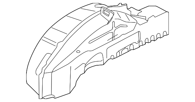 41-00-2-757-217 Деталь INNER WHEELHOUSE, LEFT