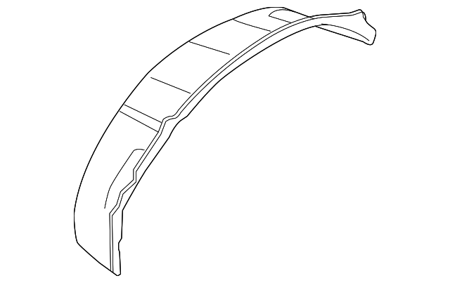 41-00-2-757-215 Деталь OUTER WHEELHOUSE, LEFT