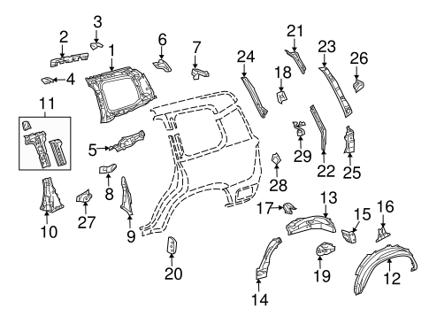 LX570 INNER STRUCTURE 2