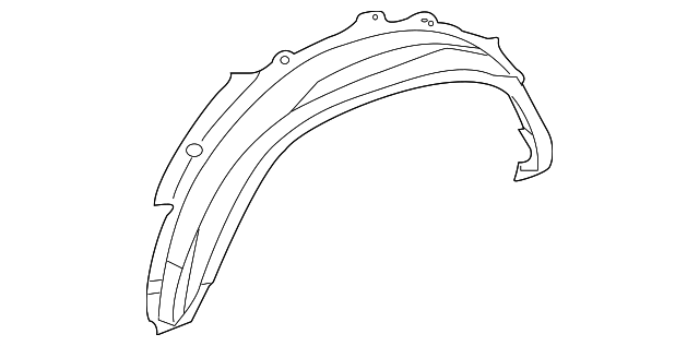 61632-60080 Деталь OUTER WHEELHOUSE