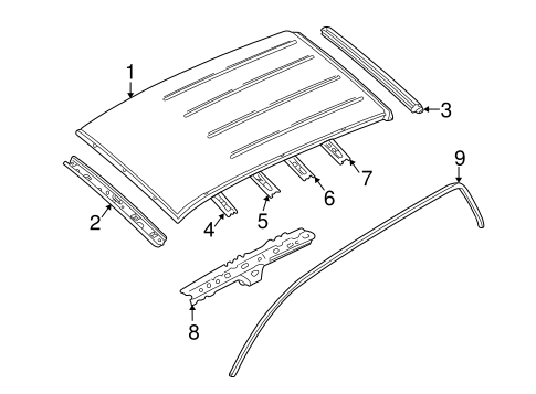 Escape ROOF & COMPONENTS