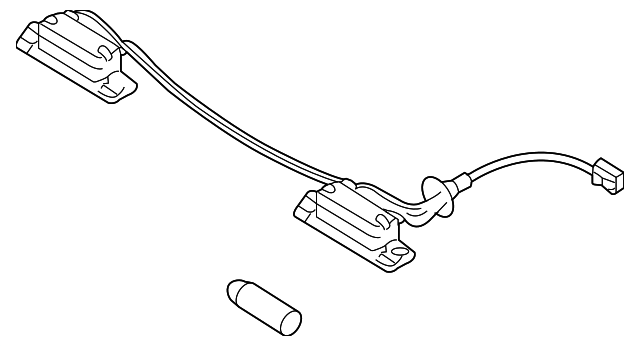 92501-2E000 Деталь LICENSE LAMP
