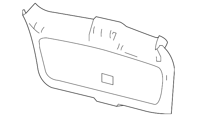 BT4Z-7846404-AC Деталь LOWER TRIM PANEL