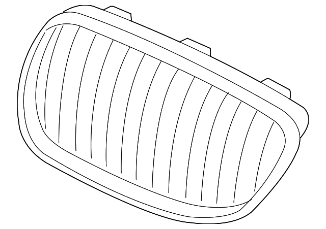 51-13-7-157-277 Деталь GRILLE, LEFT