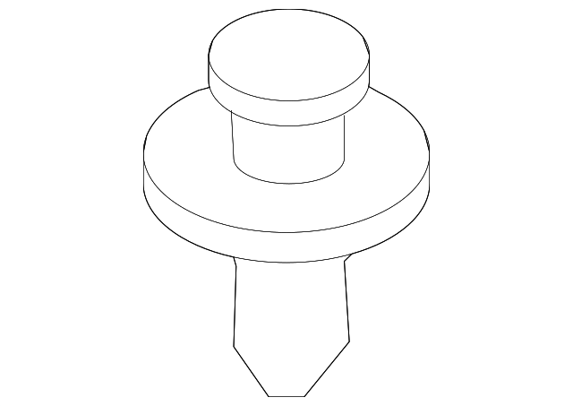 8672182Z40 Деталь REAR SILL PLATE CLIP, LEFT