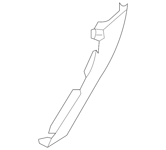 5921082Z00 Деталь FILLER COVER, RIGHT