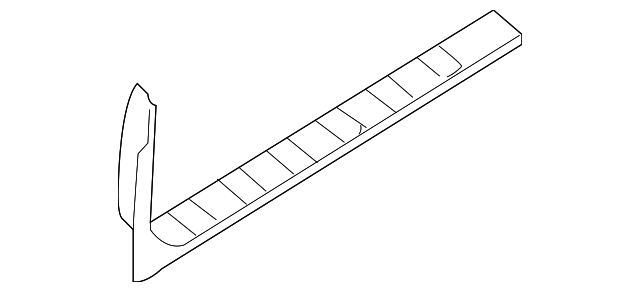 7614082Z30 Деталь FRONT SILL PLATE, LEFT
