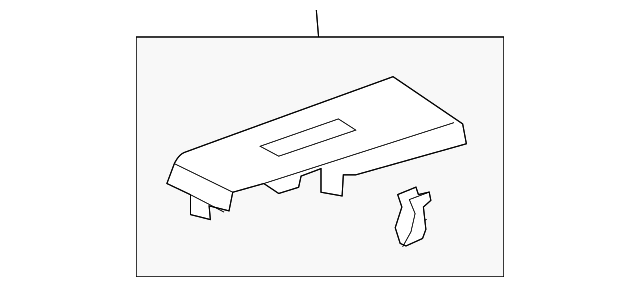 83542-TA0-A01ZA PANEL, R. SWITCH *NH167L* (SUB) (GRAPHIT