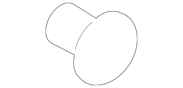 90146-SR3-000 CLIP, HEADREST COVER