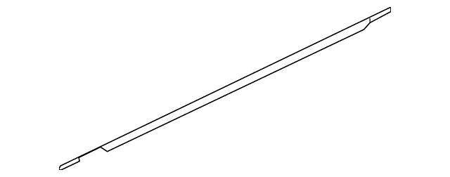 5727A007 Деталь BELT MOLDING, LEFT